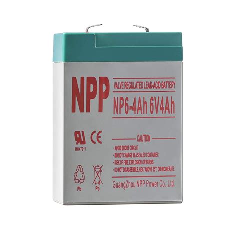 Npp V Ah Sealed Lead Acid V Ah Battery F Style Terminals Pcs