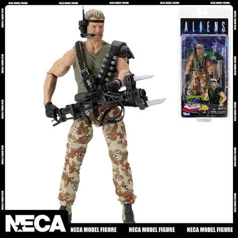 NECA 51682 Aliens Space Marine Drake Kenner Tribute 7 Inch Action