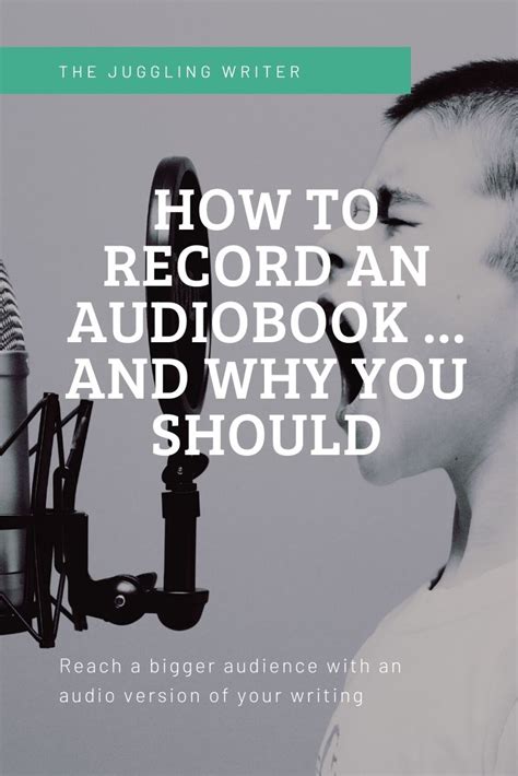 How To Record An Audiobook And Why You Should Nathaniel Tower