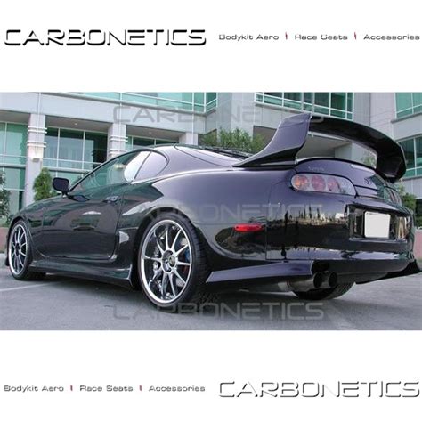 1993 1998 Toyota Supra Mk4 Trd Style Rear Spoiler 3 Pcs Carbonetics