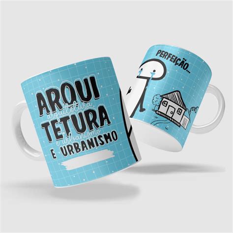 Caneca Meme Flork Profissão Arquitetura Urbanismo 3 Elo7