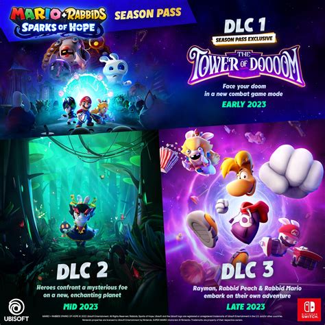 Mario + Rabbids Sparks of Hope Season Pass Has Been Detailed Alongside ...