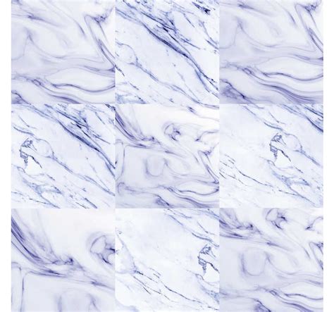 Pattern wallpaper Blue Marble - TenStickers