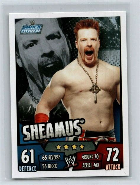 2011 Topps WWE Slam Attax RUMBLE Sheamus EBay