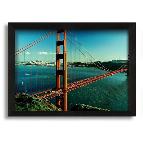 Longshore Tides San Francisco Picture Frame Painting On Canvas