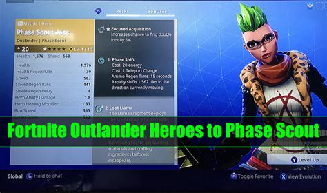 The Most Complete Guide Fortnite Outlander Heroes to Phase Scout - u4gm.com