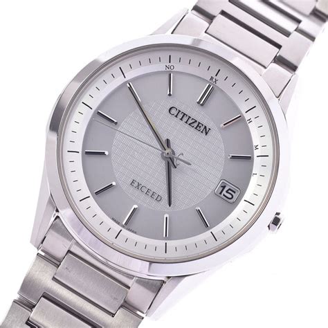 シチズンエクシード エコドライブ メンズ 腕時計 H110 T020011 Citizen 中古 銀蔵オンライン