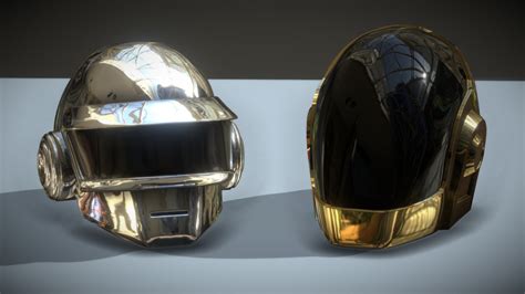 Daft Punk Helmets 3d Model By Zicdragon B3a0bad Sketchfab