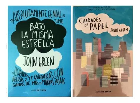 Bajo La Misma Estrella Y Ciudades De Papel John Green Env O Gratis