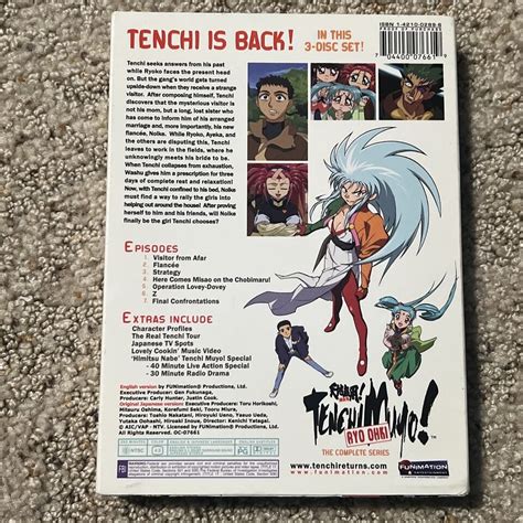 Tenchi Muyo Muyo Ryo Ohki Boxset OAV OVA 3 Box Set DVD 2007 Anime