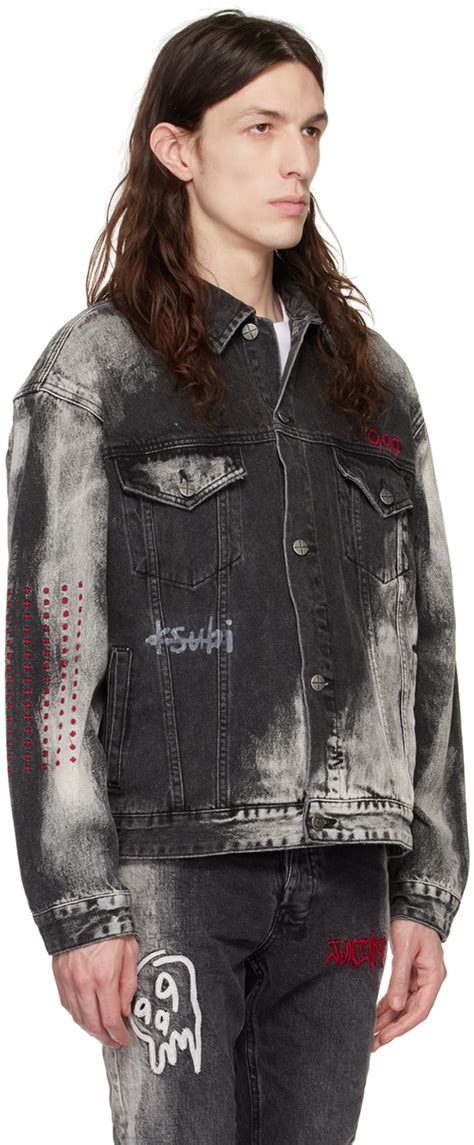 Ksubi Black Juice Wrld Club Edition Oh G Denim Jacket Ksubi