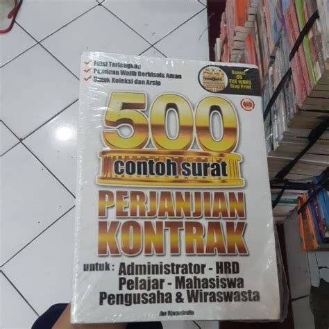 Jual Contoh Surat Perjanjian Kontrak Shopee Indonesia