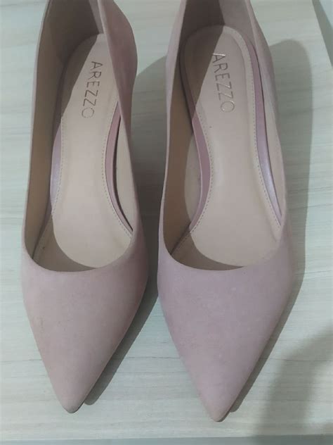 Scarpin Arezzo Nude Sapato Feminino Arezzo Usado Enjoei
