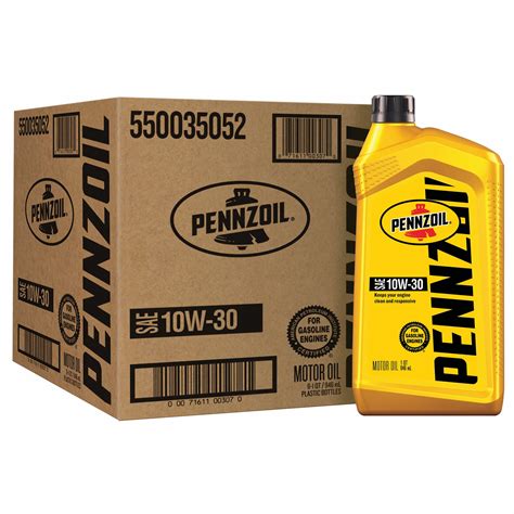 Pennzoil Conventional 10w 30 Motor Oil