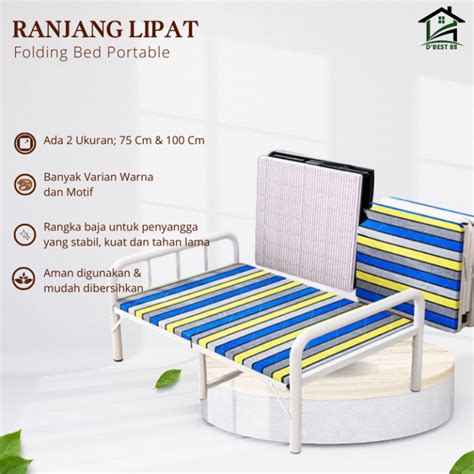 Gratis Ongkir Promo Ranjang Tempat Tidur Lipat Folding Bed