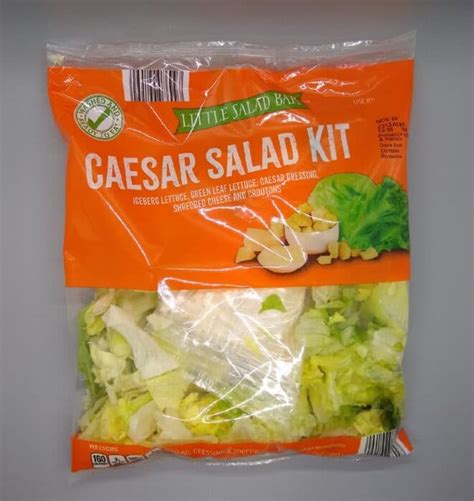 Little Salad Bar Caesar Salad Kit Aldi Reviewer