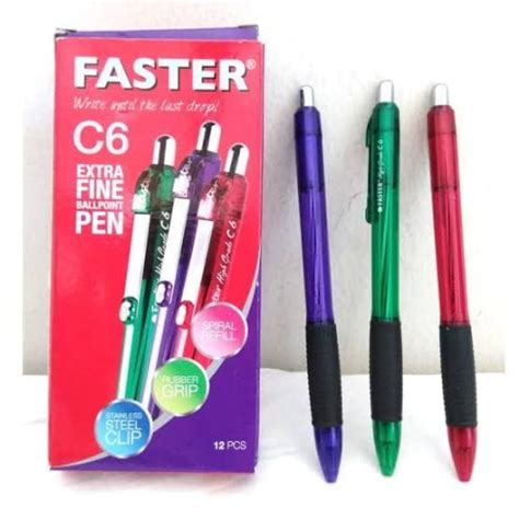 Jual Ballpoint Pen Pena Pulpen Faster C Cetak Cetek Pen Faster C