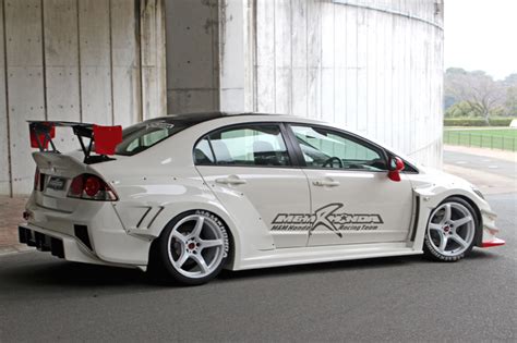 M And M Honda Hyper Wide Body Kit Type Mr01 Civic Fd2 Nengun Performance