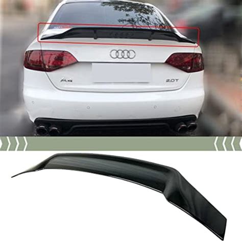 Amazon Fits Audi B A Gloss Black Highkick Duckbill