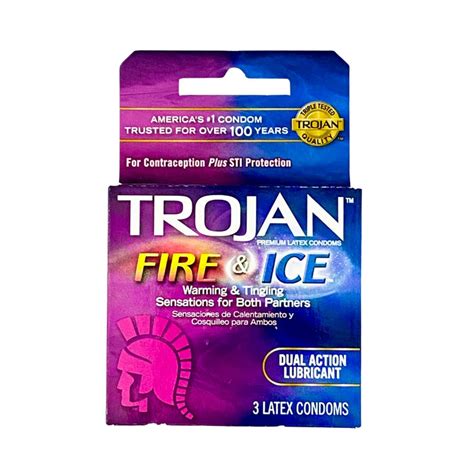 Trojan Condoms Fire And Ice