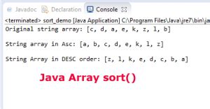 11 Examples of Sorting in Java – Arrays, ArrayList & Collections