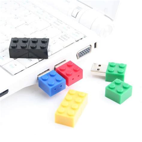 Building Bricks Shaped Usb Flash Drive Memory Stick Novelty Gift