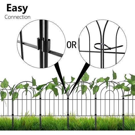 Decorative Garden Fence 10 Pack Total 10ft L X 24in H No Etsy