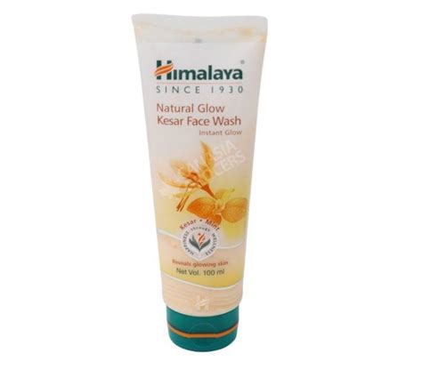 HIMALAYA NATURAL GLOW KESAR FACE WASH 100ML Can Asia Grocers Inc