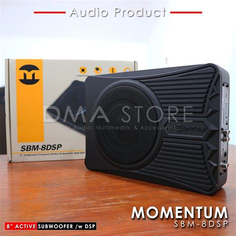 Jual Subwoofer Kolong Momentum Sbm With Dsp Slim Inch Built In