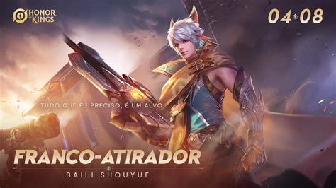 Honor of Kings recebe o novo Herói Baili Shouyue confira o trailer