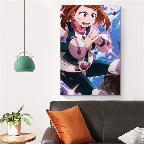 My Hero Academia Mha Anime Poster Ochaco Uraraka Movie