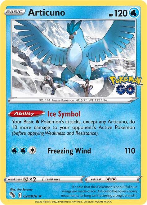 Check the actual price of your Articuno 024/078 Pokemon card