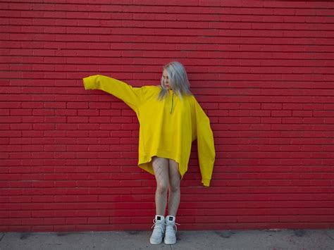 Billie Eilish Yellow Hair