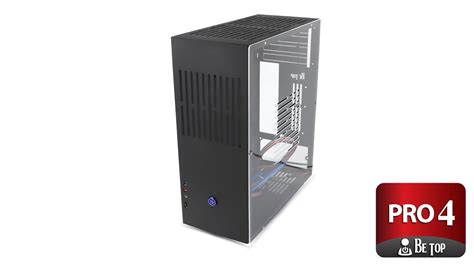 Gabinete Micro Atx PRO4 SFX Be Top em alumínio YouTube