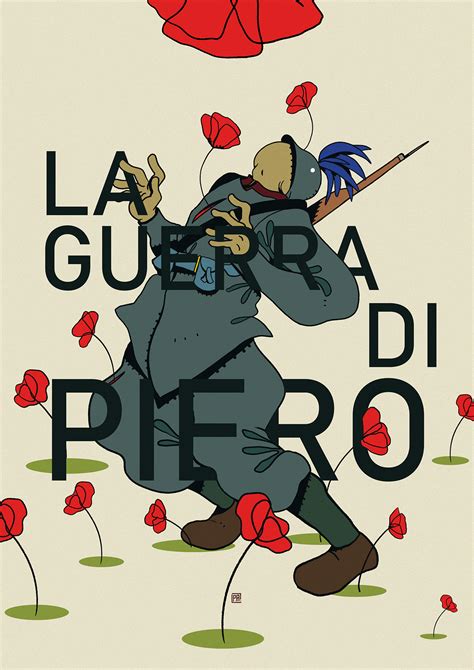 Poster La Guerra di Piero F De Andrè on Behance