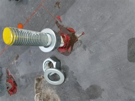 Epoxy Anchor Installation Anchors Epoxy Anchor Installation