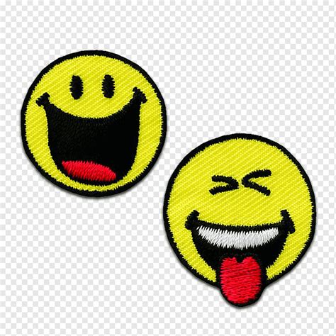 Emoticon Sonrisa Smiley Parche Bordado Bordado Ironon Costura