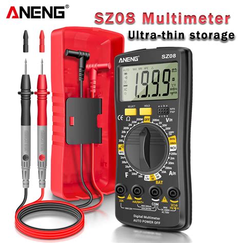 Aneng Digital Multimeter Voltage Tester Sz Black