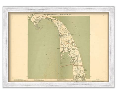 PROVINCETOWN, Massachusetts Map/Chart - 1891
