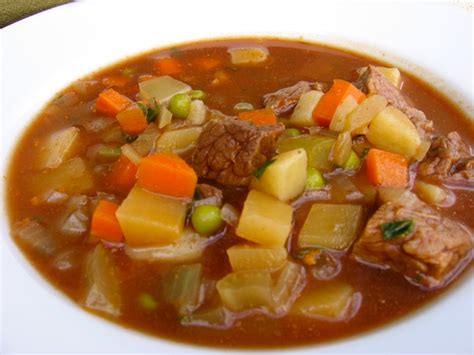 Hearty Slow Cooker Beef And Vegetable Soup Simple Nourished Living