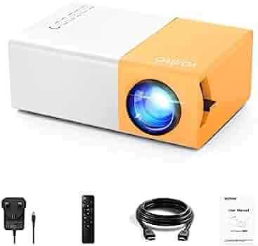 Amazon Mini Projector Clokowe Upgraded Portable Projector