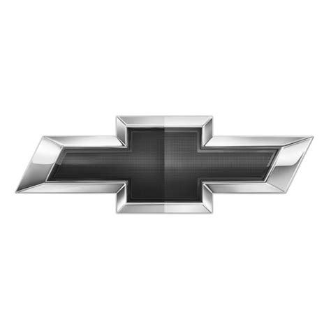 Black Chevy Bowtie Emblem