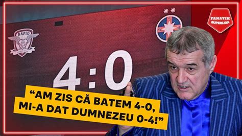 Gigi Becali Conferinta Furibunda La Palat La Doua Zile Dupa Rapid