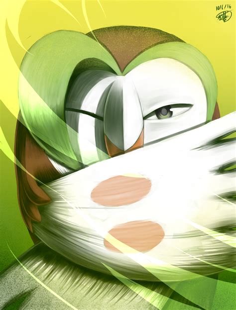 POKEMON SUN MOON - Dartrix by Aur0raAura on DeviantArt | Pokemon sun ...