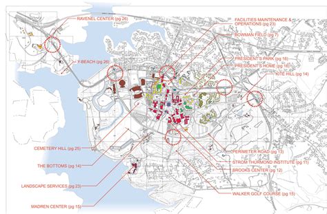 Clemson University Campus Map