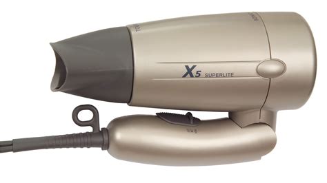 X5 Superlite Mini Travel Hair Dryer Nano Tourmaline Ionic Ceramic