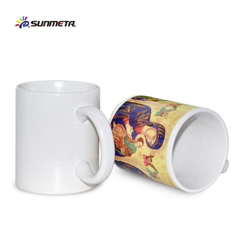 Freesub Sublimation White Blank Ceramic Mug Price List China 11oz