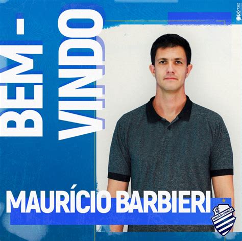 Csa Anuncia Contratação De Maurício Barbieri Para 2020