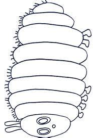 Kleurplaatrupsje Rupsje Nooitgenoeg Hongerige Rups Gratis Kleurplaten