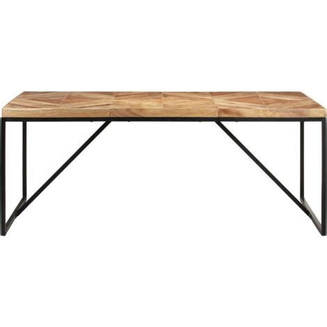 Esstische Living Esstisch 180x90x76 Cm Akazie Und Mango Massivholz